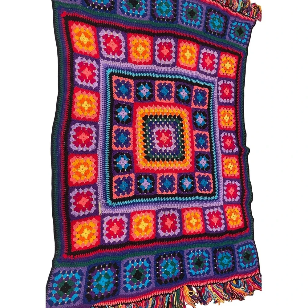 Handmade granny square